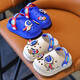 Children's slippers summer boys home girls soft bottom cute new Baotou cartoon baby indoor non-slip Khaki-Rocket 26-27 inner length 15.5CM suitable for 3.5 years old