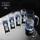 Hubei light luxury wine dispenser white wine household white wine cup set wine pot Blue Mountain with scale wine measuring device spirits one cup 1 pot 2 cups Blue Mountain
