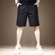 Jeep spirit shorts décontractés masculins nouveaux américains d'été mince glace de soie marque tendance lâche polyvalent pantalon à cinq points à la mode 983 bleu et gris 2xl