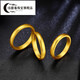 Allies inherit ancient gold ring solid ring solid gold 999 couple style ring ring wedding ring gift No. 22 gold weight 4.75 grams