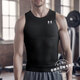 安德玛（Under Armour）官网男装上衣 2025夏季新款休闲篮球训练运动服无袖健身透气背心 1368352-001/轻质透气/现货速发 M M/170/92A