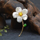 Pure Baroque high-end design niche brooch high-end corsage women's retro Korean accessories suit