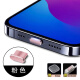 牛壳壳苹果16防尘塞iPhone15promax手机塞14金属13防灰尘12充电口防堵头 全金属塞[银色2个]送防丢器+pp 苹果15/16系列通用
