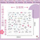 Transparent stickers mobile phone accessories high-value cartoon Kulomi Yugui dog suitable for mobile phone laptop tablet waterproof decorative self-adhesive stickers Random 2 pictures