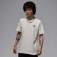 Nike (Nike) Jordan официальное Jordan Men's Men's Pure Cotton Print Fot Summer Новая вязаная хлопковая хлопковая IB7529 687 Fitness Red/Black L