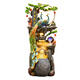 Waterscape und bodengesteuertes Rockerie-Ornamente Wohnzimmer und Büro Fortune Feng Shui Treasure Pot Circulation Waterscape Housewarming Eröffnungsgeschenk 9926 Kleine Größe 106 cm