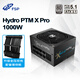 全汉（FSP）Hydro PTM X Pro1000W白金牌全模组电源（ATX3.1/PCl-E12V-2x6/130mm短机身/全压纹线） Hydro PTM X Pro1000W