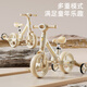 Xulin Japaner Kinder-Dreiradfahrrad 1-3-6 Jahre alte Trolley 7-10 Jahre alt können Multifunktionsballe-Fahrrad fahren [Milch