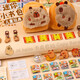 Xubeile Mini Small Schoolbag Set Lehrbuch Mini Schreibwarenbuch Kinder Mädchen Spielzeug und Geräte Simuliertes Geburtstagsgeschenk
