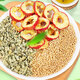 Jingxiantang Hawthorn Loeuse LEAGE BLANC MUSTARDE THE COMBINATION 690G MATÉRIAUX MÉDICINALES CHINIS