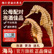 Peking Tongrentang ausgewählte authentische Seepferdchen-Trockenwaren, ein Paar Wein mit Wein ausgewählt, Suppenzutaten, Seepferdchen-Trockenwaren, frisch getrocknet, um Nicht-Kidney-Nahrungsergänzungsmittel zu nähren, zehn Packungen [natürlicher luftgetrockneter Seahorse) Qualität (männliche und weibliche Kombination Ernährung Doppel)