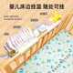 Qinkai Crib Hanging Storage Borte Borte Painter Partydest Diapers СЧЕТА СЧЕТА СЧЕТА ДЕРЕМЕННАЯ СУПА