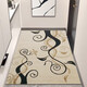 Carpet d'entrée Porte d'entrée de porte salon salon Luxe Luxury Entrance Poot Porte porte Porte de porte de sol de sol Cutable Mickey 4882 -J 1 Piece 120x170cm
