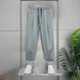 Kurashi ichiki kazuki kuraishi coton mince et ligne décontractée pantalon de glace masculine en dose un pantalon harem 2024 Nouvelle rue frite lâche neuf pantalon radish-cross café xl