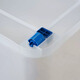 
Gongma Storage Box Transparent Gel Box Plastic Storage Box Large Household Storage Box Thickened Storage Box Box 2687 (55*40*34cm) About 68L