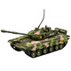 
Allied tank model alloy small 99a main battle metal children's toy ornaments crawler armored vehicle simulation new 99 tank model