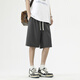 Nebel Sky Shorts Herren Sommer-Dünnsport-Trend Lose große Freizeithosen Männer vielseitiger amerikanischer High Street Fünf-Zeiger-Hosen