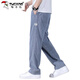 Woodpecker Jeans Herren 2025 Sommer Mode lose lockere Freizeithosen Herren-Weitbeinhöfe All-Match Trendy Jeans 1048 Blue XL empfohlen 130-150jin [Jin gleich 0,5 kg]