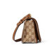 Gucci (Gucci) Bag du sac féminin Bag Blondie série mini sac d'épaule Bag féminin Nouveau sac à bandoulière 815700 Canvas d'ébène beige 815700haakg9755