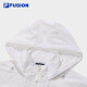 FILA FUSION斐乐潮牌梭织外套女2025夏新款渐变宽松凉感防晒上衣 薰蝶紫-PU M 165/84A/M