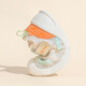 
Tombeck baby sandals for boys and girls summer toddler shoes 1-3 years old baby sandals soft sole baby shoes off white 15#
