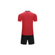 Kelme imprimible contrasting color skin friendly breathable top de moda antipilling sencillo sencillo entrenamiento de fútbol de entrenamiento de carreras al aire libre [conexión de gradiente truncado] m