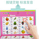 Cute home speaking audio early education poster picture Pinyin learning machine literacy point reading voice book baby reading toys [Exclusive charging version] Large size 22-side 640+
