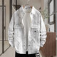 Yi Series Boys Early Spring Mabinet Pink Denim Jacket Men's Personal's Ripped Teenagers 2025 printemps Nouveau 16823 Pink M (adapté au poids 75 Jin [Jin est égal à 0,5 kg] -9b