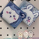 Shantou Lincun Jiyi Coin Wallet Super süßes Design Jiyikawa Chiikawa Kopfhörer Tasche selbstironisch Bären transparentes Schlüsselpaket eins von vier (super süß)