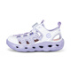 Chaussures de cours d'eau en plein air BKG 2025 Été Nouvelle semelle douce Sole non-gardée Chaussures de trou de drainage des filles Sandales Pink Beige (édition ultime) 31
