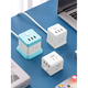 Bull (BULL) Same Rubik's Cube USB Socket Charging Plug Expansion Converter One to More Two and Three Plugs Bull Ultra-Thin Two Plug One to Two + USB