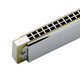 Tongbao harmonica officiel 6624S Symboles de repos et grille de cuivre en métal électroplatée adulte à 24 trous polyphonique harmonica bnm