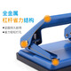 三益档案  双孔打孔器定位标尺装订机活页重型打孔机40页小型圆孔圆环孔多孔财务凭证a4文件纸张订本打洞机 20张 蓝黑混发 #9738[插销款]