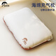 Taili cheese inflatable pillow outdoor camping travel nap pillow portable comfortable sponge ergonomic pillow beige
