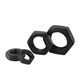 Core 10.9 high-strength GB6172 black hexagon thin nut standard flat nut M5M6M8M10M12M14M M8*1.25 tooth distance [1500]