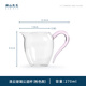 Mr. Nanshan Kung Fu tea set heat-resistant glass teacup tea sea tea ceremony accessories Qingyun Justice Cup Qingyun Justice Cup_Pink version