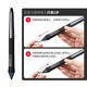 WACOM Original und Guanyingto Digital Tablet PTH660 Lernkarte CTL672 Nachfüll 472 Bleistiftersatz Ersatz Ersatz für Nachfüller + Standard-Refill 5-Paket 0x0cm