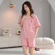 2025 new pajamas for women in summer pure cotton shorts shorts cute casual summer ladies home clothes YDY-9854 M (recommended 80-100Jin [Jin equals 0.5 kg])