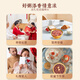 Huangjia Youpin Instant Bird's Nest Borridge Geschenkbox 256g*6 Schalengeschenke für ältere Frühstücksnahrungsprodukte für schwangere Frauen -Supplement -Präbiotika Tangerine Peel Red Bean Paste/165 g/Schüssel