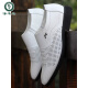 Holzspecker Sommerlederschuhe Herrenloch hohle Leder Sandalen koreanische Version White Herrenschuhe Britische formale lässige Schuhe atmungsaktive neue Style White Hollow Style 1098-1 38