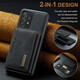 Suitable for Samsung Galaxy A73 wallet magnetic phone case A72 full-package anti-fall A71 special protective case M2 series [black] Samsung Galaxy A73 [5G version]