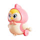 Ywzr swing magnétique poulet enroulant horloge de poulet suivant maman maman mignonne et mignonne enseignement précoce grimpant garçon et filles toys 4 packs [Big poule + 3 poussins] orange