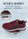 
Adachiaki Lijian Older Shoes Spring and Autumn Middle-aged and Elderly Walking Shoes Men's Mesh Soft Sole Anti-Slip Daddy Sneakers 9207 Dark Blue Men Send Socks 35 Standard Sneaker Size