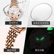 Olevs (OLEV) Top 10 de montres certifiées pour femmes montres mécaniques entièrement automatiques Cadeaux de montre pour femmes Temperament pour femme en acier White Floor 6636 [Ensemble en trois pièces]