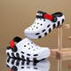 G.DUCKKIDS little yellow duck boy hole shoes children's sandals 2025 summer boy new style non-slip baby outdoor beach soft sole anti-grey 29 / shoe length about 17.0cm