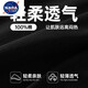 NASALIKE纯色短袖T恤男2024新款夏季宽松纯棉重磅五分袖男生百搭夏装上衣 1518黑色【高质量 夏日必备 经1 M