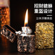 NEU XIANGLONGON PIXIU PRANDUNG METALL HINDER klassisches Retro Relief Geschenk Kerosin leichter YF831 Jinbing Haut Einfacher Maschine Einfacher Installation Single -Maschine + Qiao's 133ml