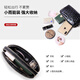 Qidai Kupplungsbeutel für Frauen 2025 Neue Mode kleine Tasche große Kapazität Handtasche Doppel Reißverschluss Coin Wallet VERSATILE CROSSBODY SABE BLUE-Schulterstil