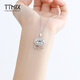 TTMIX new Chinese style women's platinum pendant pt950 platinum pendant Xiangyun peace auspicious longevity lock birthday gift large Xiangyun 5.1-5.3g