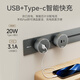 NVC Leshi Elektriker versteckte Schiene Sockel eingebrochen abnehmbares Schleife Stecker Platine 60 cm + fünf Löcher *3 Grau